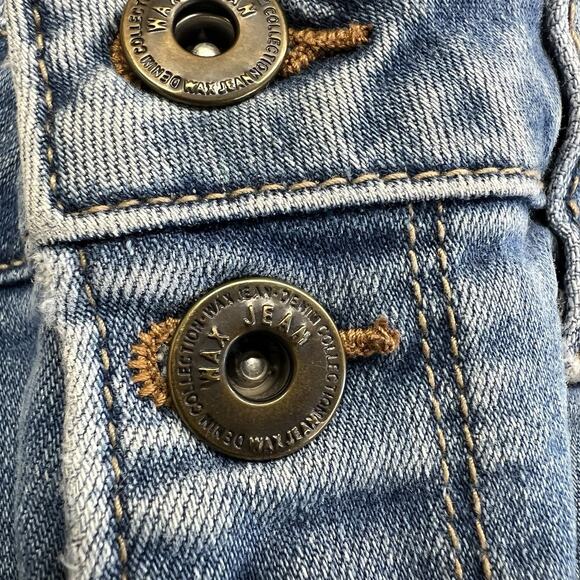 Wax Jean Skinny Distressed Jeans Women Size 7/28 - JN305 - Picture 4 of 8